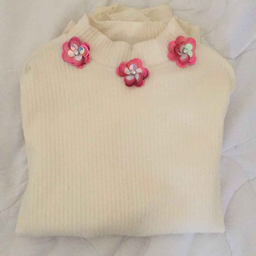 White turtleneck
